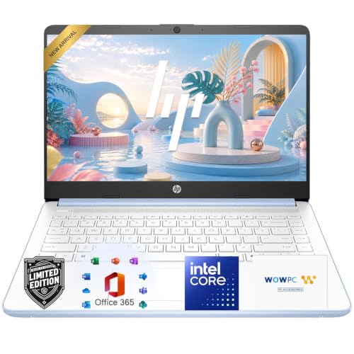 Image of HP 14 inch Laptop, Intel N150 Processor, 4GB DDR5 RAM, 128GB SSD, 1TB Cloud Storage, Back to School Limited Edition, Windows 11 with Microsoft 365