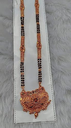Sparkling Double Line Mangalsutra High Plated Traditional