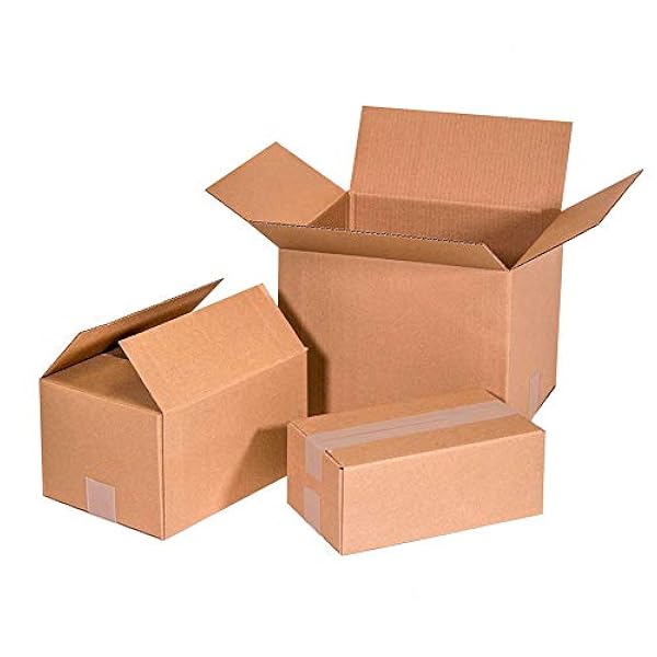 Only Boxes, Verpakking met 25 verzenddozen, eenvoudige kanalen, versterkt, afmetingen 25 x 25 x 20 cm
