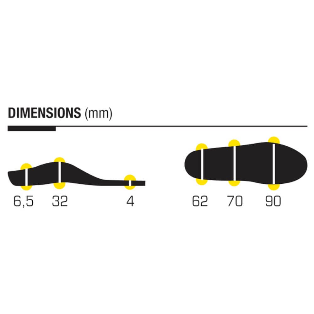 Sidas 3D Comfort Suola Anatomica Mista, Unisex, 3D Comfort
