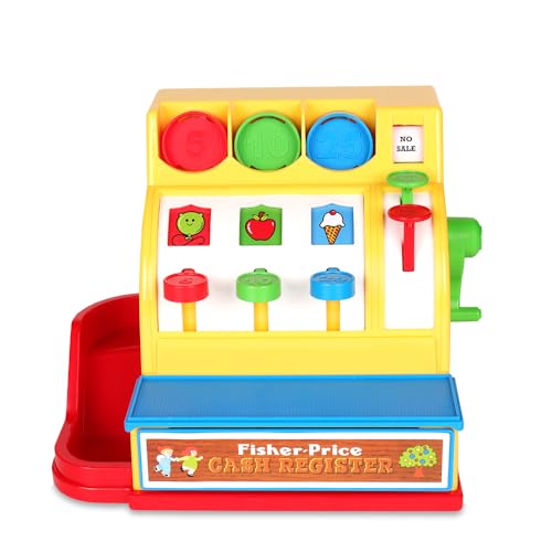 image for Basic Fun Fisher-Price Classics - Retro Cash Register - Great Pre-Scho