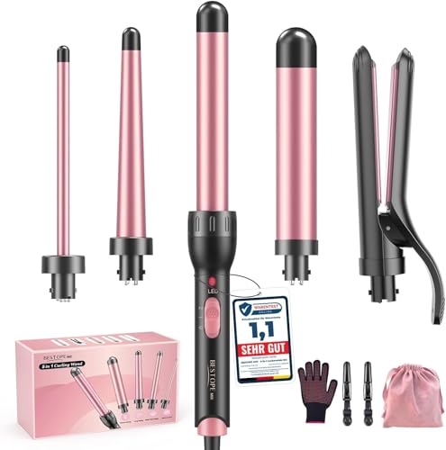 Imagen de 5 in 1 Rizador de Pelo con planchas del pelo