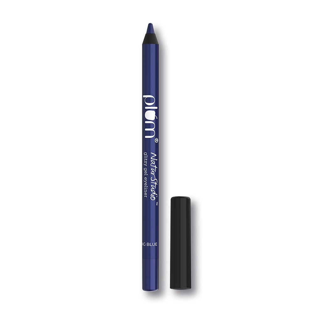 Plum Naturstudio Glitzy Gel Shimmery Eyeliner - 02 Sparkling Blue-image-34