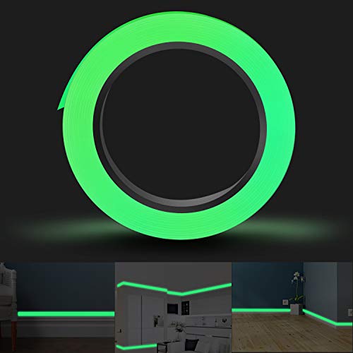 Blizim Cinta Adhesiva de Seguridad 10m x 1.5 cm Fluorescente Luminoso