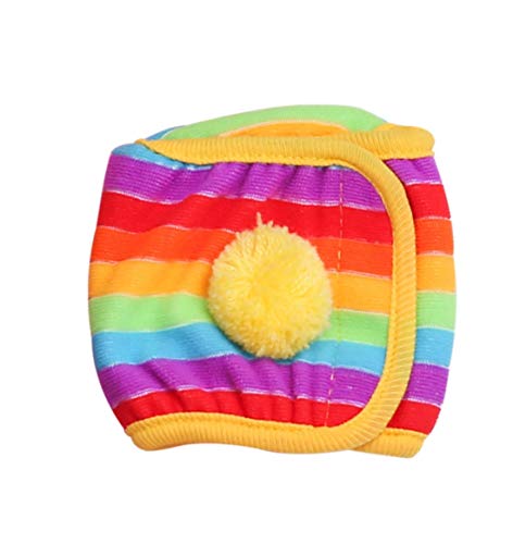 AOLNGG 犬マナーベルト オス 可愛い 犬用 生理パンツ 綿製 ドッグウェア マーキング防止 介護用 お漏らし対策 調整可能 室内 おでかけ ドライブ 雌 雄犬用