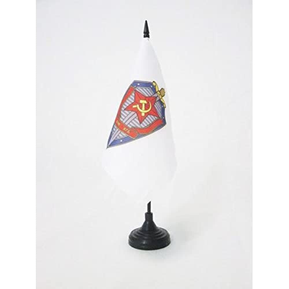 AZ FLAG USSR KGB Table Flag 5'' x 5''