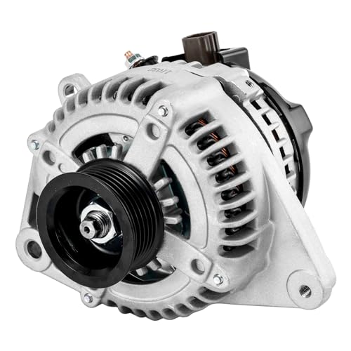 Image of PHILTOP New 11032N Alternator Compatible with 2004-2006 Toyota Sienna | New Alternator 130A Compatible with Toyota, Lexus, 2004-2006 Sienna, 2004-2007 Highlander 3.3L, 2004-2006