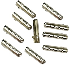 aglet 1001 12/24/36/48 PCS Metal Aglets DIY Shoelaces Repair Shoe Lace