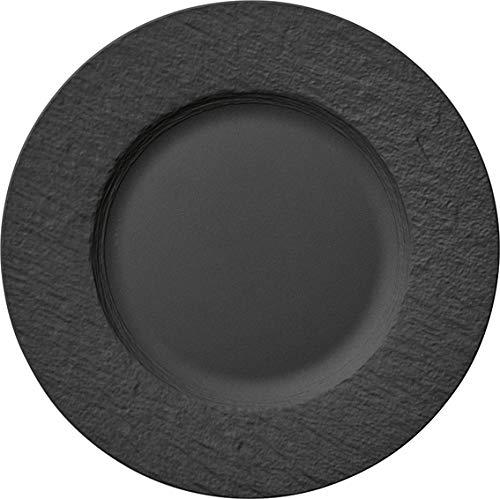 Talerz obiadowy okrągły 27 cm MANUFACTURE ROCK Villeroy & Boch~4 (4 sztuki)
