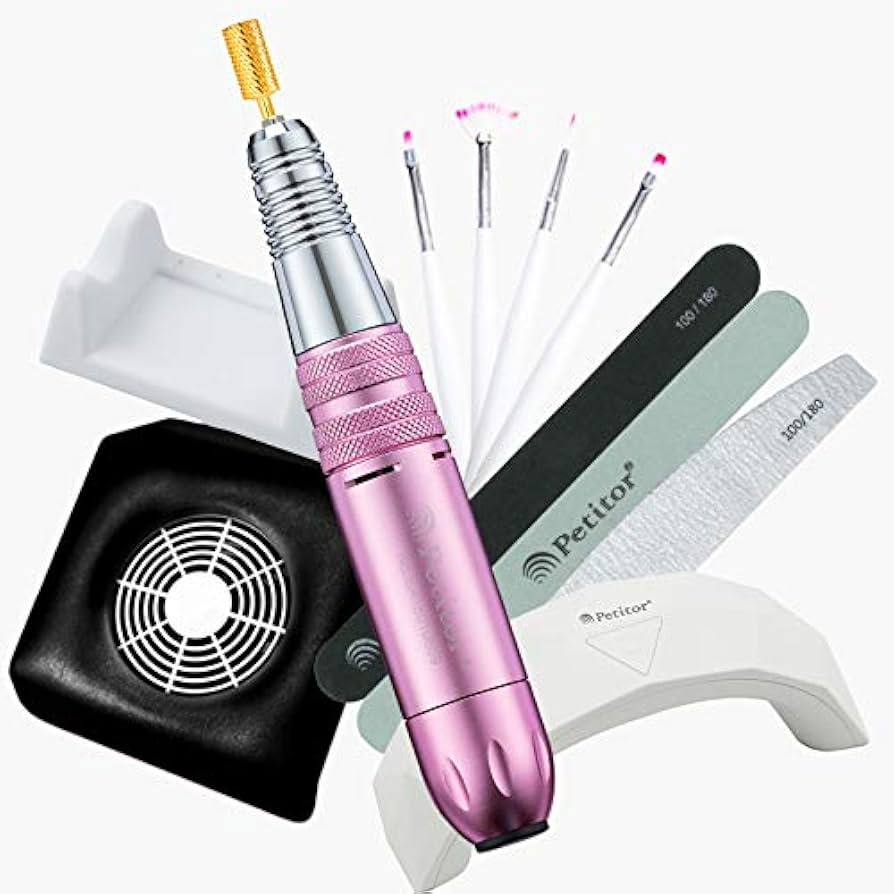 プチトルS コンパクト集塵機 9W ネイルLEDライト マシンスタンド プロ用 Amazon | ジェルネイル オフ マシン ネイルマシン セット