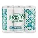Amazon Brand - Presto! Flex-a-Size Paper Towels, 158 Sheet Huge roll, 6 Rolls, Equivalent to 19 Regular Rolls, White