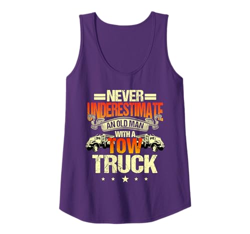 Tow Truck Driver Gifts Funny Operator Wrecker Towing Débardeur