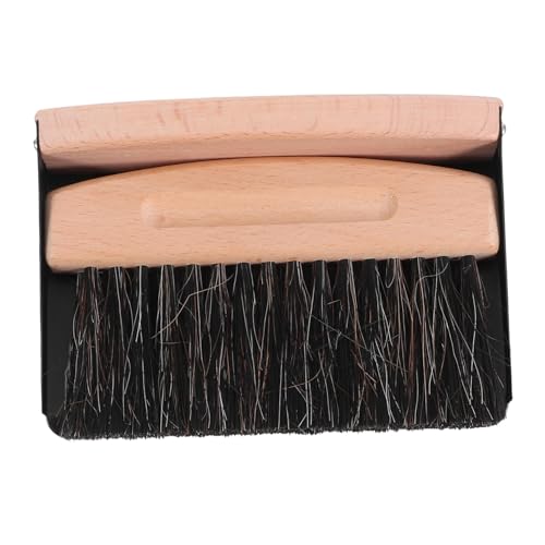 Garneck Set of Mini Broom Dustpan Space-Saving Cleaning Kit for Boys and Girls Desktop and Small Spaces