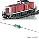 Create idea 20x Zug Eisenbahn Modell Entstördrossel E516520 3,9µH Kompatibel mit Märklin Trix H0