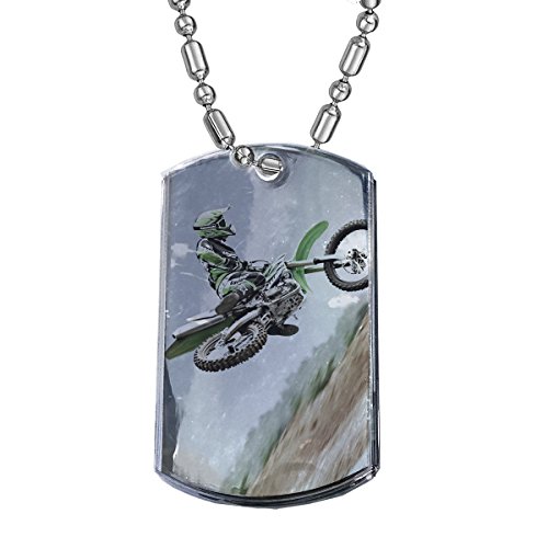 Sunshine Cases - Military Dog Tag Luggage Tag Key Chain Metal Chain Necklace