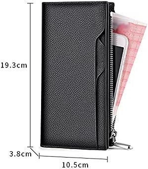 Wallet double compartment bag／black Amazon.com: Movefad Women Leather Wallet Crossbody Bag
