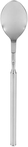 Miniatura 7 de Cuchara telescópica larga para agitar cuchara telescópica de acero inoxidable de 244in de largo cuchara extensible para agitar suministros de