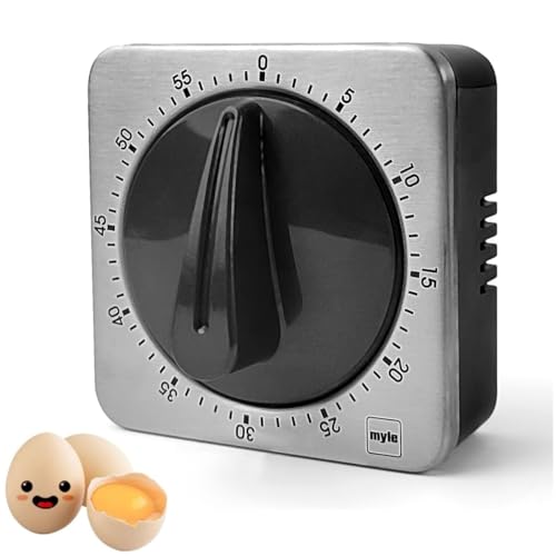 Kitchen Timer, Eieruhr Mechanisch Keine Batterien Erforderlich, Küchenwecker Mechanische Mit Edelstahlgehäuse, Küchenuhr, Stoppuhr, Countdown-Erinnerung Magnetisch Küchenuhr Eieruhr(Schwarz) Kitchen Timer, Eieruhr Mechanisch Keine Batterien Erforderlich, Küchenwecker Mechanische Mit Edelstahlgehäuse, Küchenuhr, Stoppuhr, Countdown-Erinnerung Magnetisch Küchenuhr Eieruhr(Schwarz)
