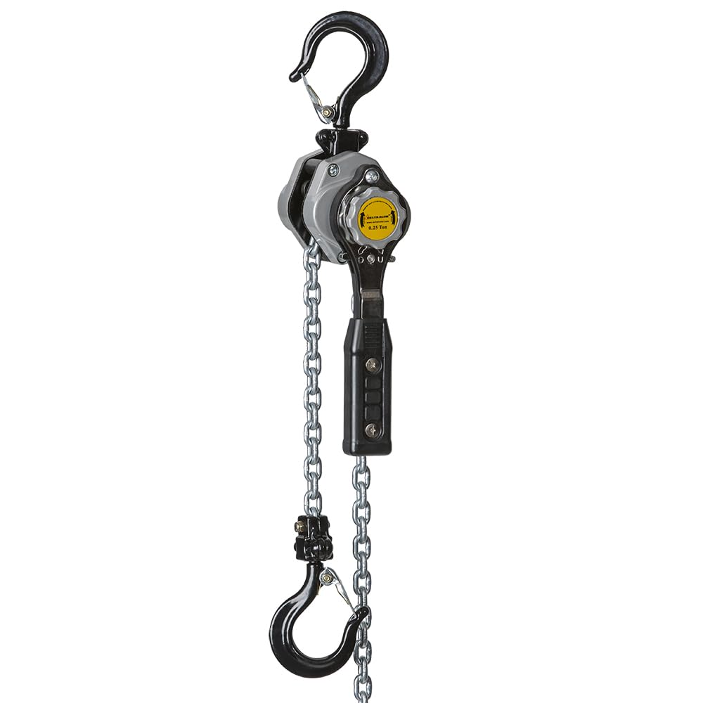 Mini Hebelzug Kettenzug Alu 250 kg Hub 3,0 m Ratschzug Hebezug