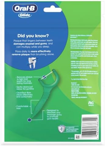 Oral-B Glide Mint Dental Floss Picks with Long Lasting Scope Flavor, 75 Picks - 5