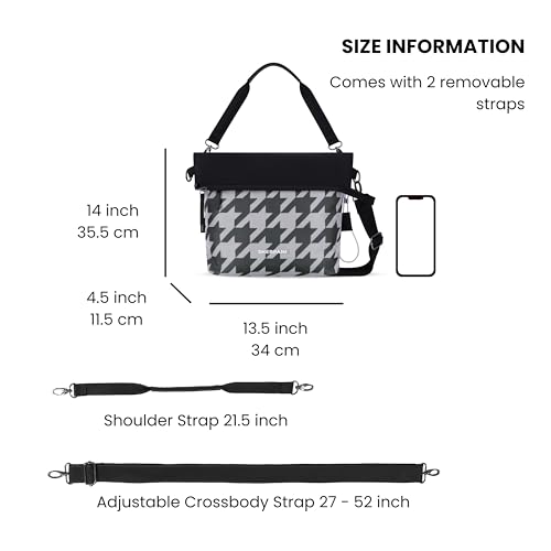 Image of Sherpani Vale, Anti Theft Versatile Crossbody Bag, Fashion Tote Bag, Travel Shoulder Bag, Designer Handbag for Women