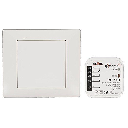Kit de commande sans fil EXTA FREE RZB-01 pour ajouter un interrupteur sans casser les murs