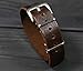 Dark Brown Leather Watch Strap - Handmade Distressed Band - Replacement watch Strap - Gift for Man - Customized Gift