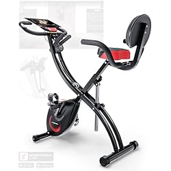 Bici Estatica Nordictrack Sportstech - X150 Ergómetro Bicicleta Estatica, Bicicleta Estatica Plegable, 8 Niveles de Resistencia, Ajustable Bicicleta Spinning para Gimnasio en Casa, Bici Estatica para Cardio Ejercicio en Casa