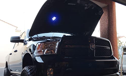 Bombillas de reemplazo LED azul ultra para RAM y Jeep miniatura 4