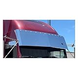 Freightliner Classic Visor 20 inches Stainless Steel