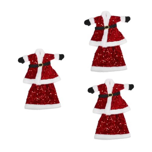 Fundas navideñas para botellas de vino ideales para decorar tu mesa en nochebuena