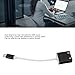 Topyond USB C Microphone Adapter with 7.1 Channel USB External Sound Card - Type C to 3.5mm Headphone Jack Adapter - Ideal for Gaming, Streaming, and Professional Recording