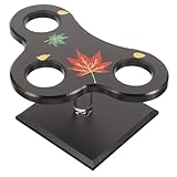 COLLBATH 3穴アイスクリームコーンスド 寿司ディスプレイホルダー 三孔デザ