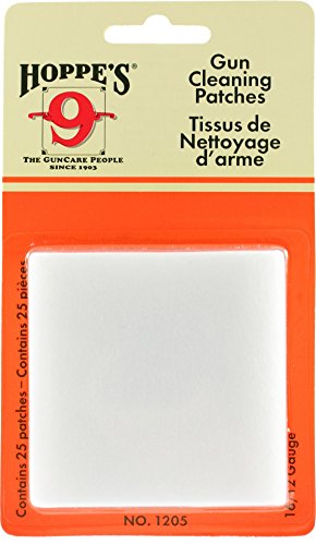 Hoppes Cleaning Patches 16/12 Gauge