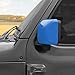 RT-TCZ for Jeep JL Side Mirror Cover Trim Baby Blue for Jeep Wrangler JL JLU 2018-Present for Gladiator JT 2020-Present Light Blue Exterior Accessories 2pcs