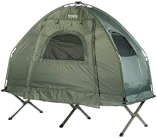 Feldbett mit Zelt von Semptec Urban Survival Technology