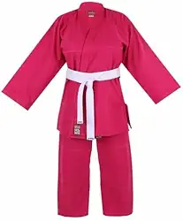 Kimono Infantil Reforçado Judo Jiu-Jitsu, Haganah, Rosa, M0