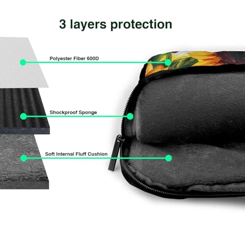 Bolso para portátil impermeable azul con diseño miniatura 5
