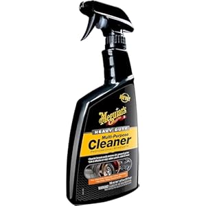 Meguiar’s Heavy Duty Multi-Purpose Cleaner 709ml Professional Strength, Cleans Wheel Arches, Tyres, Vinyl, Trim, Carpet, Fabric, Upholstery, Rubber, Metal, Chrome and More – G180224EU