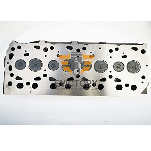 per Mitsubishi S4L-2 S4L Testa Cilindro Completa Aspirazione Scarico Valvole Molle