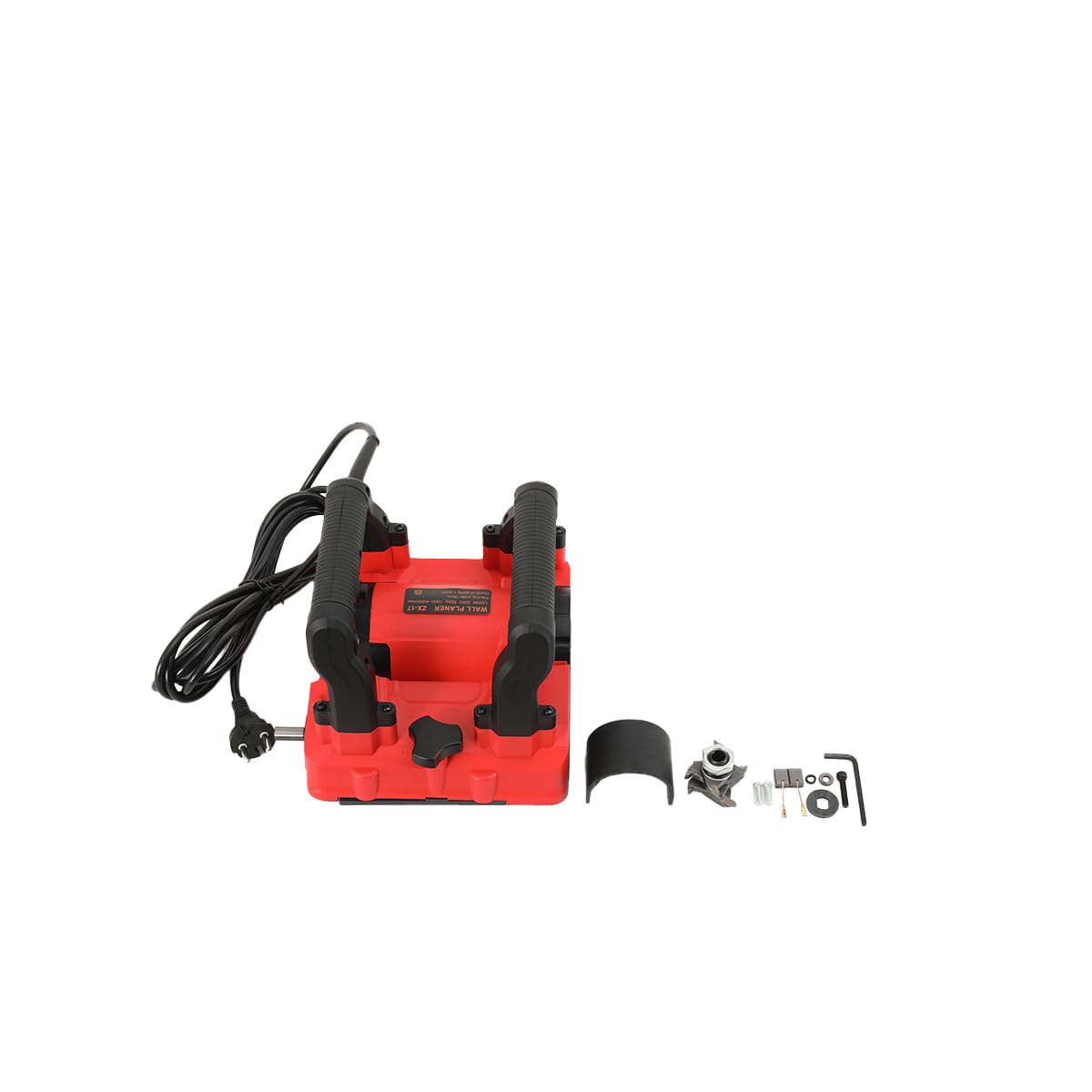 Schleifer Putzfräse Mauerfräse Estrichfräse Mauer Fräse,1600W Sanierungsfräse Betonschleifer Betonfräse 4000 U/min,Wand Schleifer Höhenverstellung: 1-4 mm