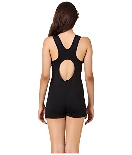 Image of TYR Nylon Aerofit Women Legsuit, M /34 (Black-Black Multi)