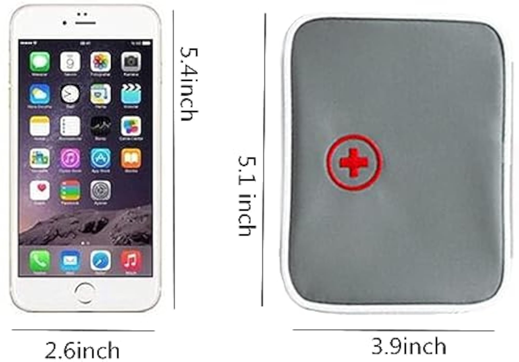Medical Supplies Organizer Pouch for Travel