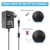 TKDY 15W di alimentazione per Alexa Echo Pop 2023 Uscita,Amazon Echo Dot (3 ° 4 ° 5 ° generazione),Echo Show 5 (1 ° 2 ° generazione),Echo Spot,Echo Dot 3 °,Fire TV Cube e altro ancora #3