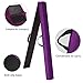 Cherryou Gimnasia Plegable Equilibrio Beam para Gimnasio en casa Entrenamiento EVA Púrpura