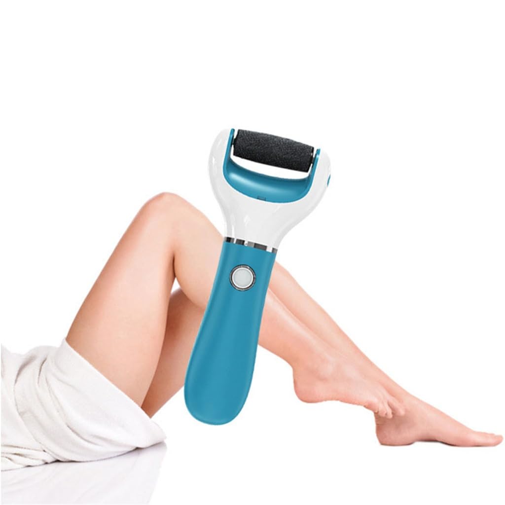 Strumento Elettrico Ricaricabile for La Riparazione dei Piedi for La Rimozione dei Calli, Smerigliatrice Elettrica for I Piedi,(Blue)