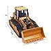 VAlinks 5 Channel RC Bulldozer, Remote Control Excavator, Full Functional Front Loader Construction Vehicles Toy with 2.4Ghz Transmitter and Shovel Lights, Simulation Sound for Kid