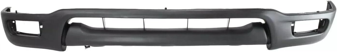Front Bumper Chrome + Upper Cover + Lower Valance + Fillers + Headlamps + Parking Lamps + Signal Lamps Left Driver and Right Passenger Side Direct Replacement For 2001-2004 Toyota Tacoma