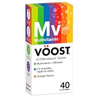 Voost Multivitamin Orange Effervescent Tablets 40 Pack