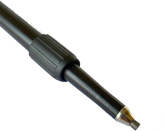 Brunton Three-section Monopod for Binoculars and Transits | Adjustable Aluminum Staff, Stabilization Platform, 1/4-20 Thread, For Pocket Transits, Cameras, and Optics